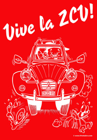 "VIVE LA 2CV!" T-Shirt